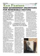 Screenshot of Glenkens Gazaette Eco Feature article on RHI